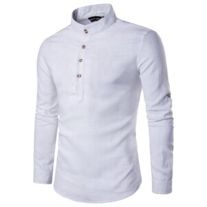 Emilio men's Linen cotton shirts