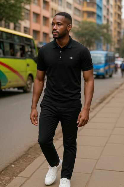 Melara men's polo shirt 2 Melara men's polo shirt - Image 2